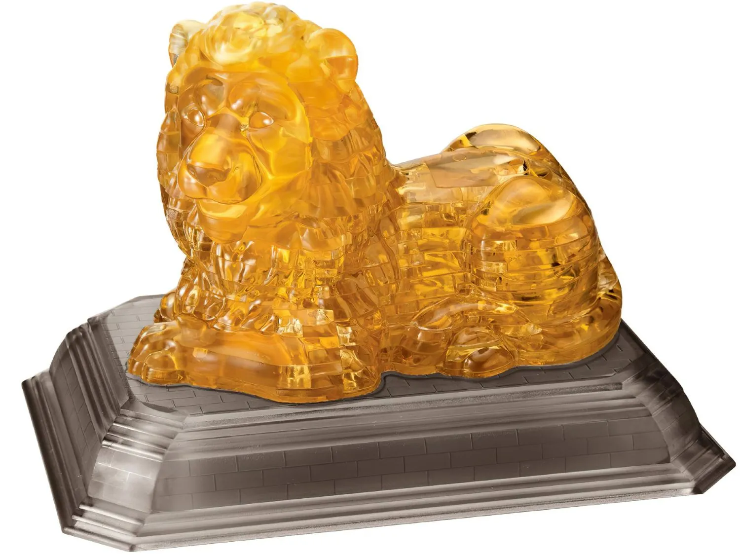 3DCrystal 91005??Lion??97 Pieces 3D Puzzle Hand Sculpted