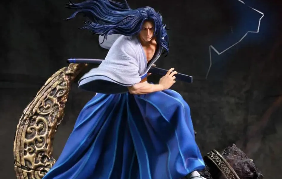 Samurai Shodown - Ukyo Tachibana 1/4 Scale Statue Adventure Game Art Toy