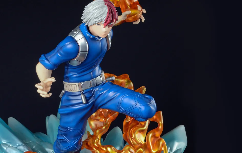 My Hero Academia - Shoto Todoroki 1/7 Scale Statue Historical Leader Original Box