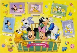 Cute Figure Wholesale Price Tenyo D-1000-181??My First Memories??1000 Pieces Photo Frame Puzzle