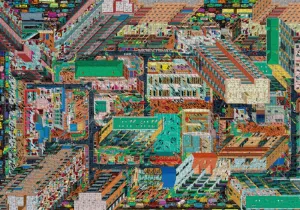 Robot Toy Shareable Content Cloudberries 33029??Metropolis??2000 Pieces Jigsaw Puzzle