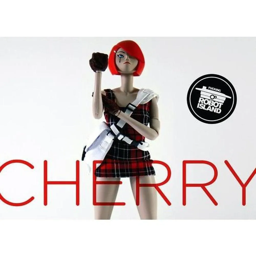 Hand Painted Art Piece Adventure Kartel Cherry Bomb Little Shadow by 3A