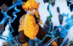 Agatsuma Zenitsu Deluxe Edition 1/4 Scale Statue Fantasy Model