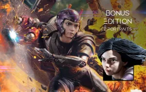 Alita: Berserker Motorball Tryout Bonus Version Totem Animal Niche Interest