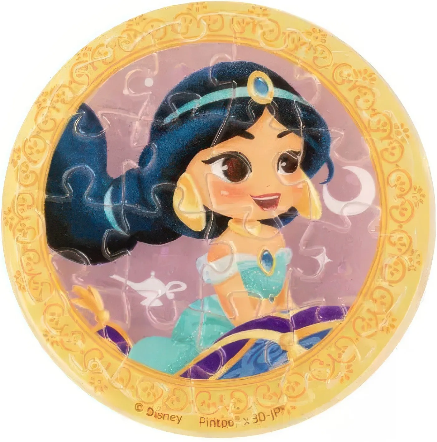 Pintoo BD1013??Disney Princess - Jasmine??16 Pieces Pin Badge Puzzle Iconic Character Mid Century