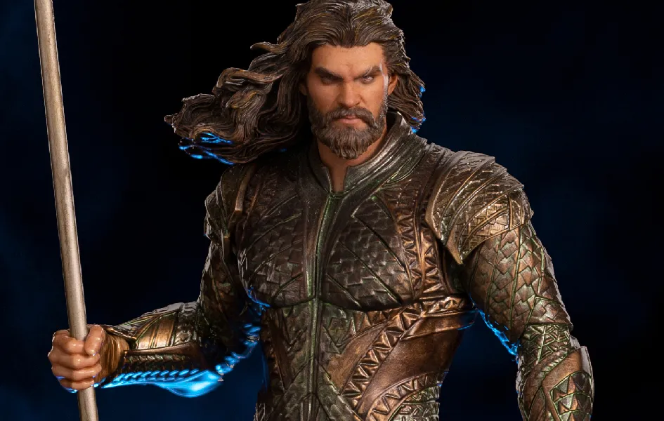 Aquaman BDS Art Scale 1/10 Statue Famous Painting Exquisite Craftsmanship