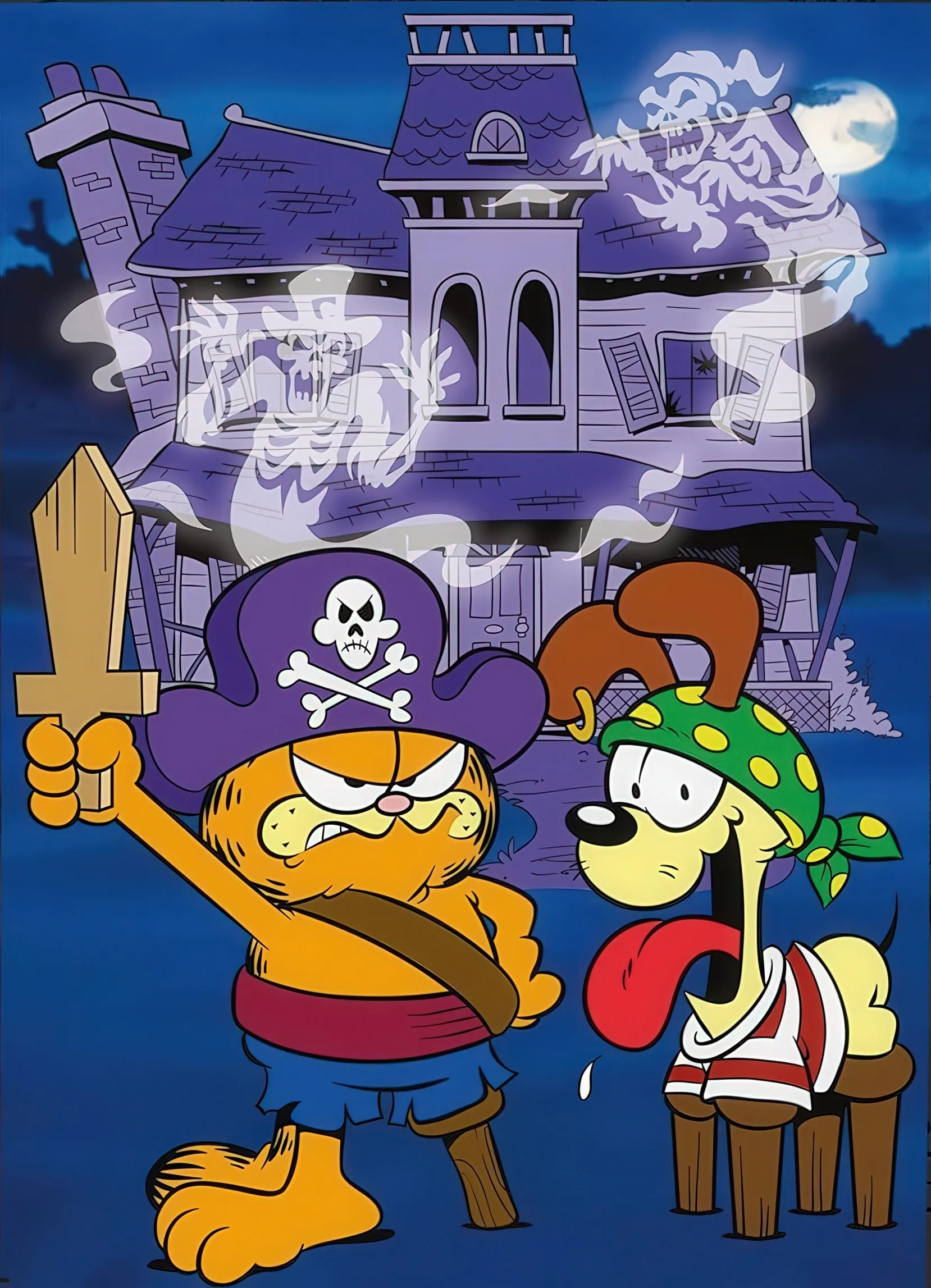 Bird Model Aquarius 65433??Garfield Halloween??1000 Pieces Jigsaw Puzzle