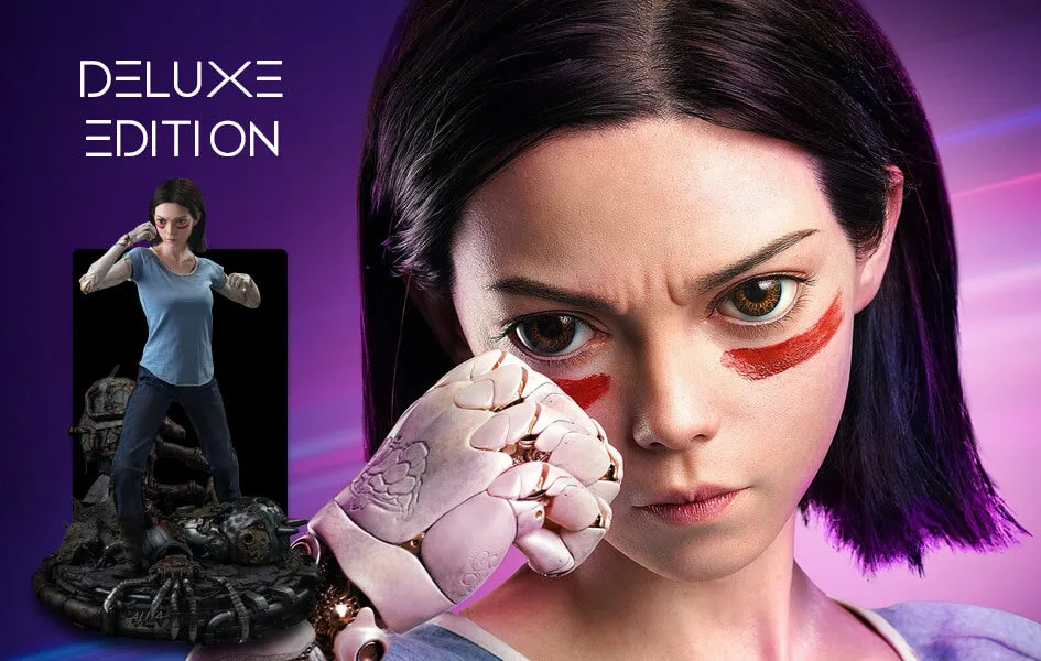 Alita Battle Angel DELUXE Life-Size Statue Eco Friendly