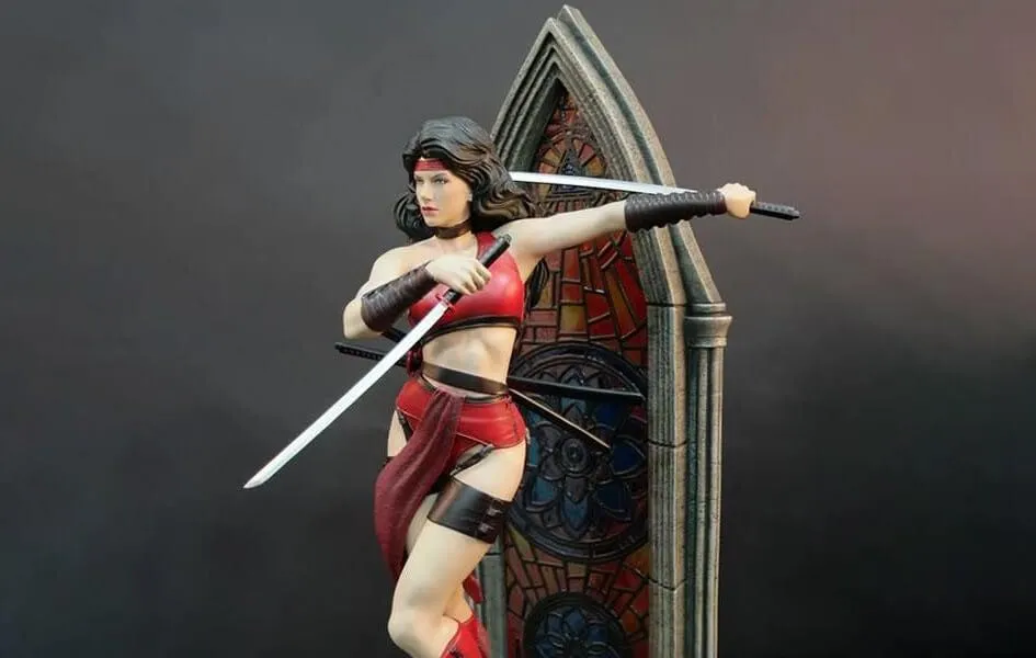 Paleontology Model Personalized Card Elektra 1/4 Scale Statue