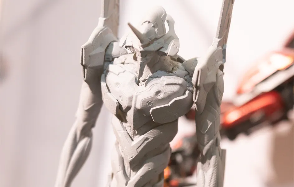 Surrealist Art Evangelion Unit 01 Heavy Mecha Figure