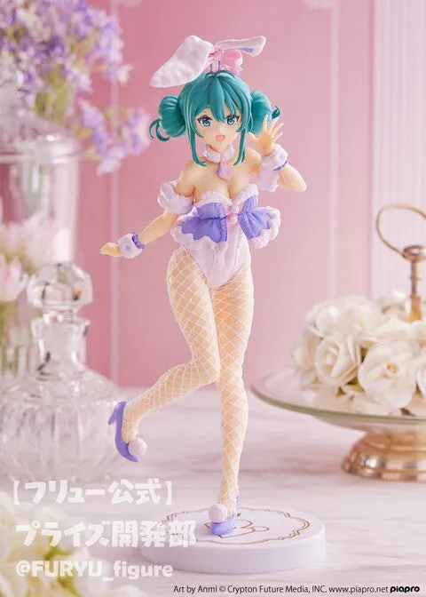 Price Guide Plastic Model Piapro Characters FuRyu BiCute Bunnies Hatsune Miku White Bunny Lavender Ver. [Nouveaut??]