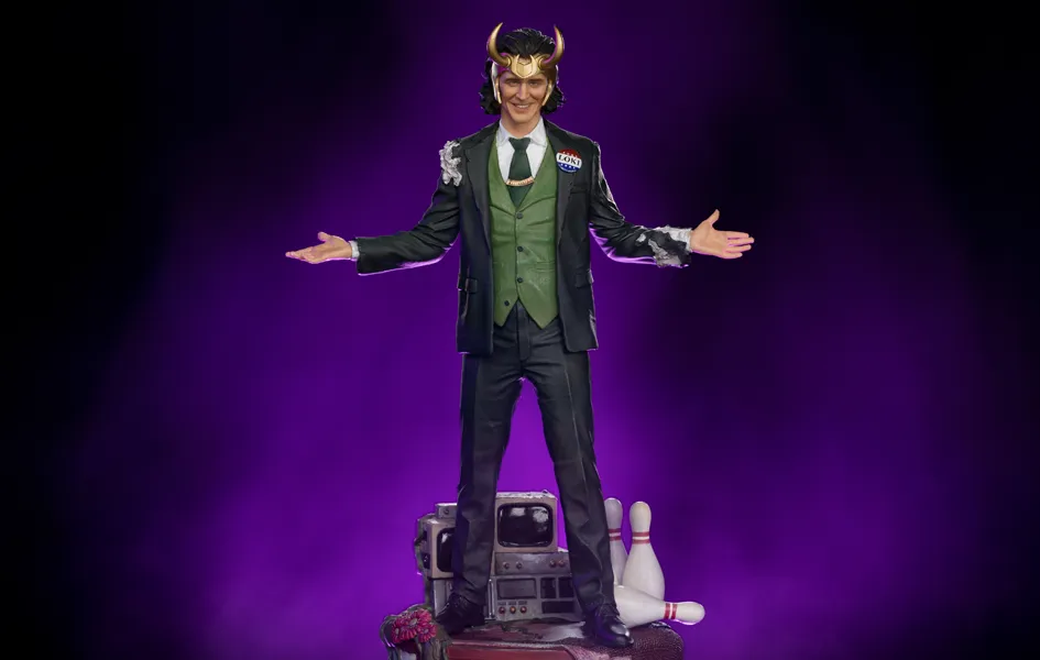 Worldwide Fanbase Loki President Variant Art Scale 1/10