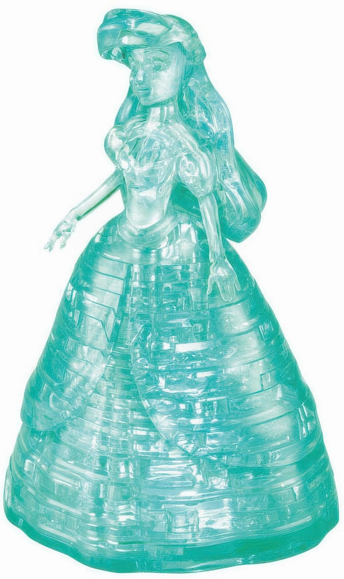 Superhero Display Leisure Activity Hanayama 07637??Crystal Gallery Ariel Dress Style??40 Pieces 3D Puzzle