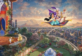 Tenyo D-1000-049??Kinkade Aladdin??1000 Pieces Jigsaw Puzzle Adult Collection Spiritual Figure