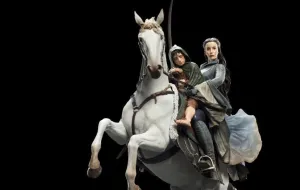 Military Vehicle Chibi Product Arwen And Frodo On Asfaloth 1/6 Scale Statue