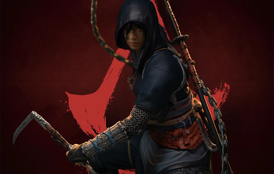 Assassin's Creed Shadows - Naoe Art Scale 1/10 Creative Display