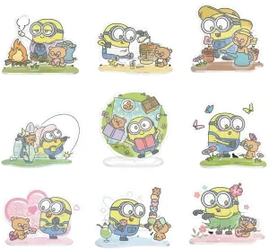 Handmade Sculpture Pintoo HD1017??Bob & Tim - Happy Every Day??307 Blind Box Display Puzzle