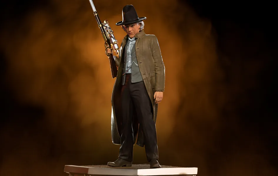 Tourist Memorabilia Back to the Future Part III - Doc Brown Art Scale 1/10