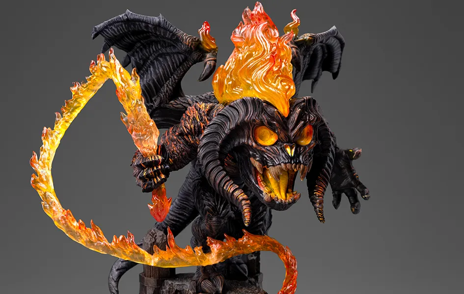 Balrog MiniCo Statue Resin Model YouTube Background