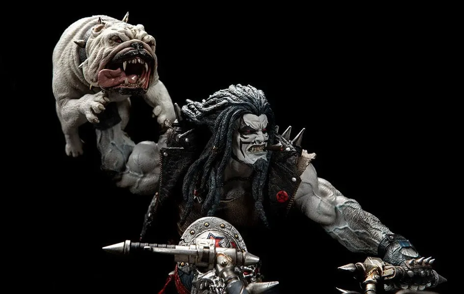 Fan Vote Rubber Toy Lobo Rebirth 1/6 Scale Statue