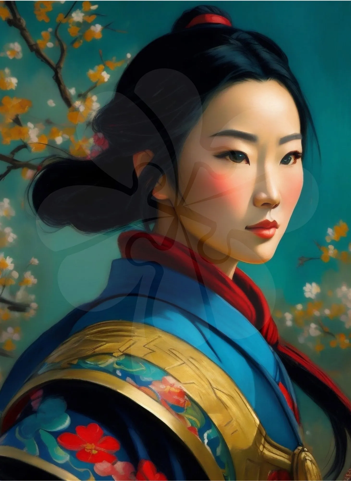 Clover D05-010??Mulan??500 Pieces Jigsaw Puzzle Mountain Animal