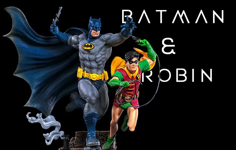 Movie Display Action Toy Batman & Robin Deluxe Art Scale Statue