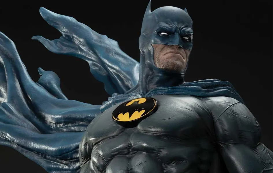 Vinyl Figure Rare Edition Batman Detective Comics #1000 - Concept Design By Jason Fabok (Blue Version) 1/3 Scale Statue