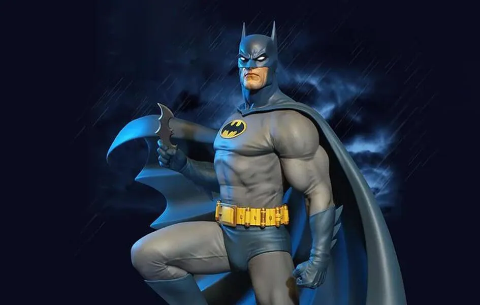 Batman Exclusive Super Powers Maquette Statue Auction Item Whole Series