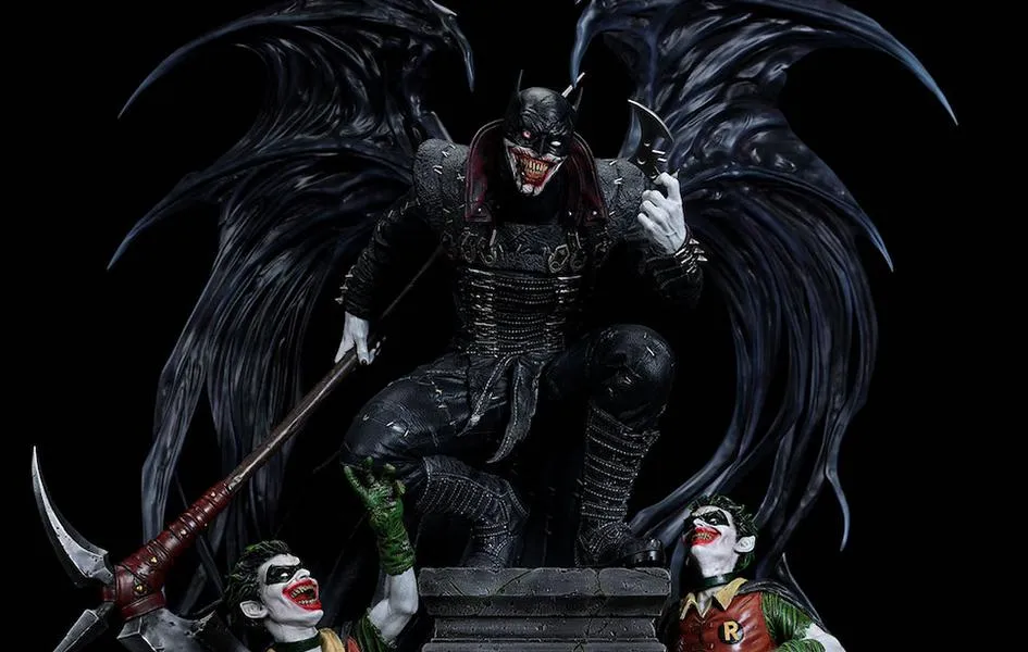 Batman Who Laughs 1/4 Scale Statue Monochrome Design