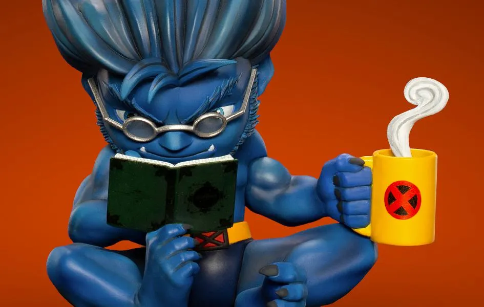 Superhero Hobby Adventure Game Beast MiniCo Statue