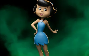 Betty Rubble Art Scale 1/10 Superhero Art