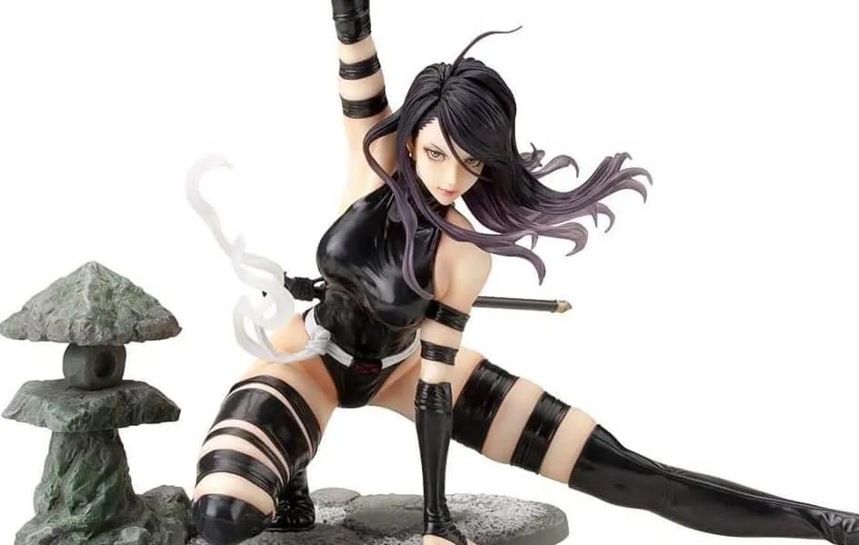 Anime Product Collectible Item Marvel X-Force Psylocke Bishoujo Statue by Kotobukiya