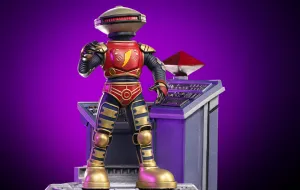 Game Character Mammal Figure Mighty Morphin Power Rangers - Alpha 5 Deluxe Art Scale 1/10