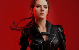 Miniature Product Archeological Replica Black Widow (Scarlett Johansson) 1/4 Scale Statue