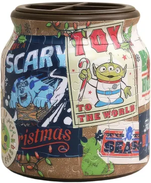 Indie Game Entryway Accent Pintoo BB1034??Pixar Series - Christmas Poster Collage??96 Pieces Jar Puzzle