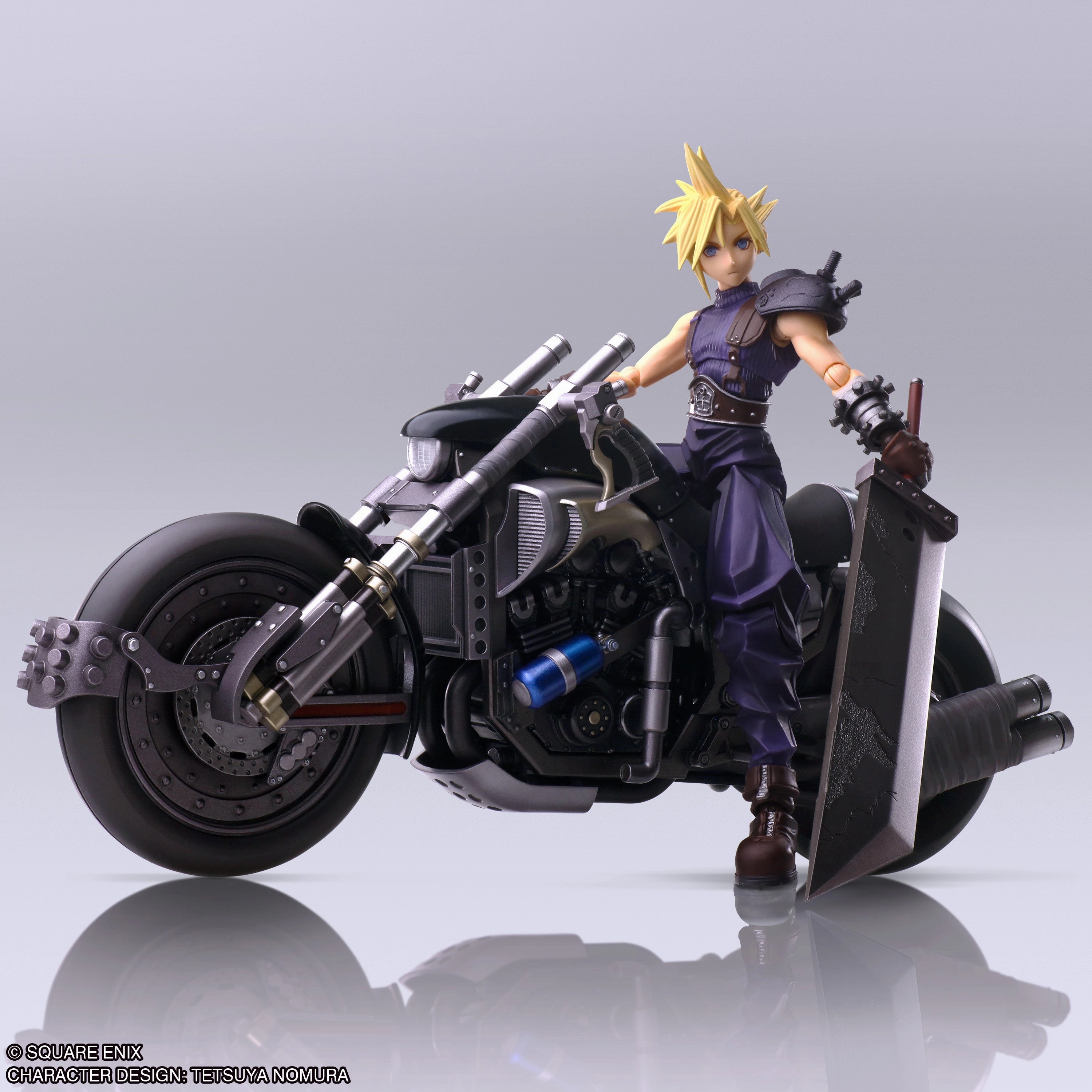 Secret Figure Bring Arts Final Fantasy VII Cloud Strife & Hardy-Daytona