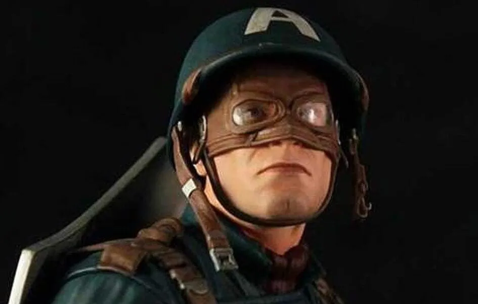 Captain America on Motorcycle 1/6 Scale Statue Art Collection