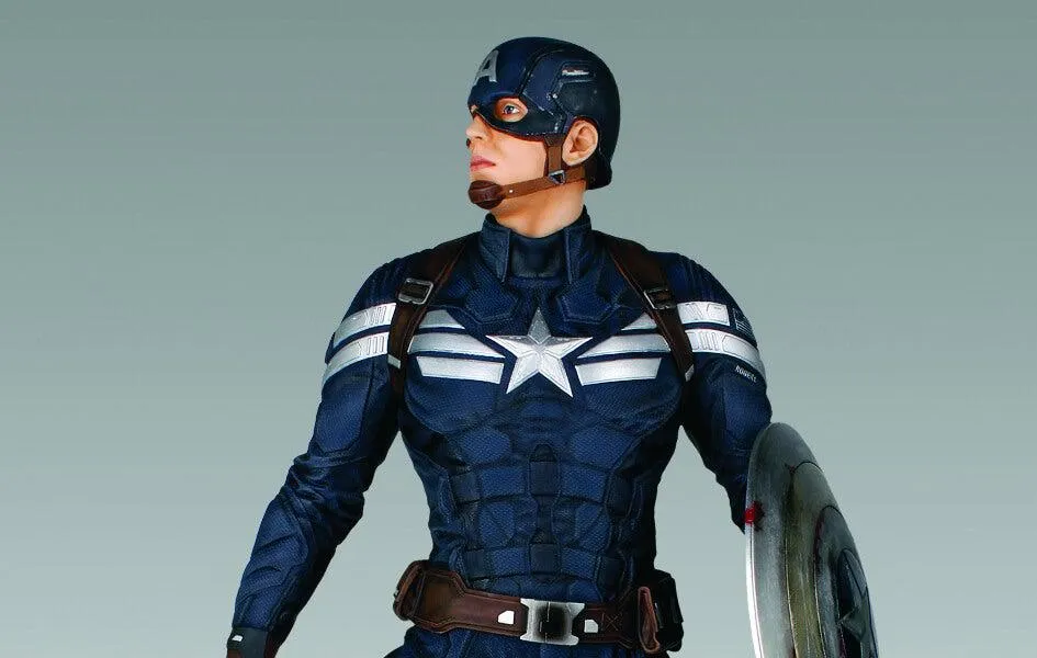 PVC Hobby Captain America Stealth (Captain America 2) 18" Statue by Gentle Giant