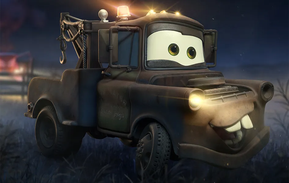 Cars - Tow Mater Art Scale 1/10 Balcony Decoration Loyal Friend