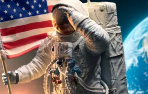 Apollo 11 Astronaut Art Scale 1/10 Toy Gift Art Decor