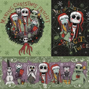 Art Article Fan Favorite Ceaco 1124-2??Tim Burton's??1500 Multipack Jigsaw Puzzle