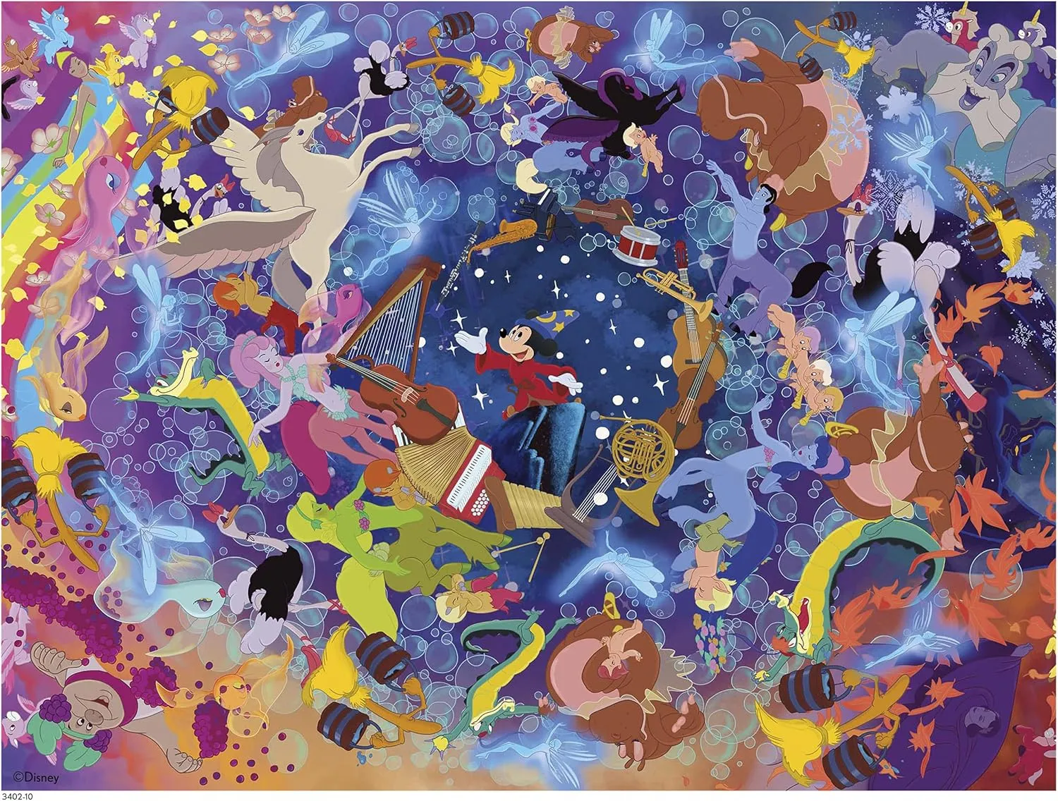 Engineering Toy Collectible Sculpture Ceaco 3402-10??Fantasia??1500 Pieces Jigsaw Puzzle