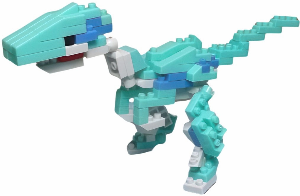 Daiso PB8324??Velociraptor??105 Pieces Mini Block Gallery Art