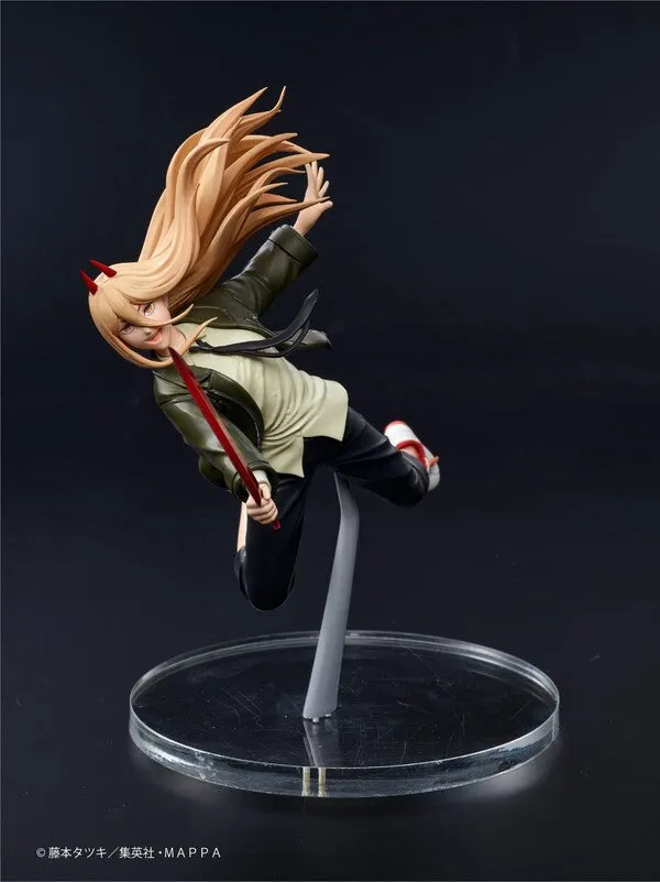 Chainsaw Man Taito Aerial Power Pop Culture Vinyl Statue