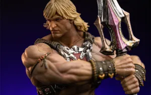 Masters of the Universe - He-Man Unleashed Deluxe Art Scale 1/10 Vinyl Sculpture