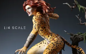 Cheetah 1/4 Scale Statue Robot Figure Gender Neutral