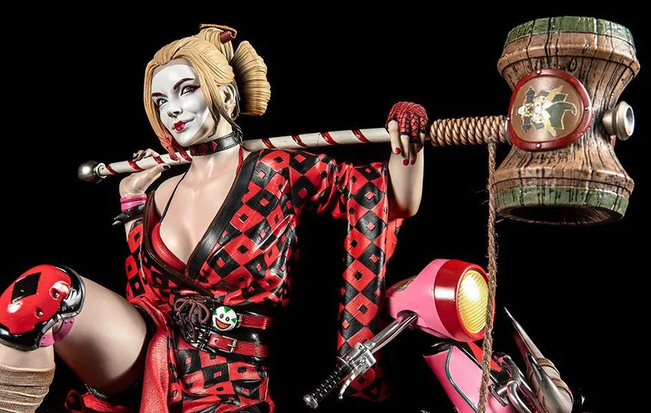 Vinyl Unit Anime Unit Harley Quinn 1/4 Scale Statue (Samurai Series)