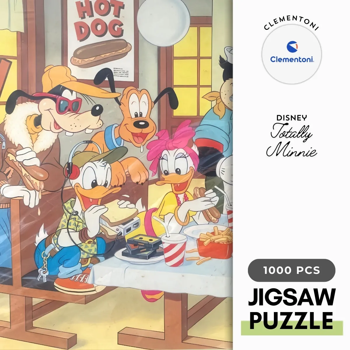 Top Rated Clementoni 31098??Totally Minnie??1000 Pieces Jigsaw Puzzle