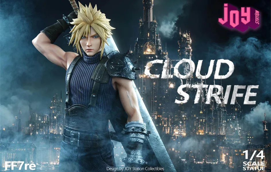 Gaming Unit Cloud 1/4 Scale Statue by Joy Station