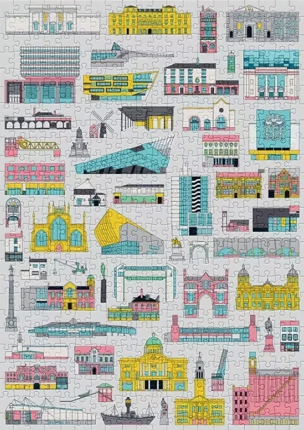 Cloudberries 33037??Buildings??500 Pieces Jigsaw Puzzle Timeless Treasure